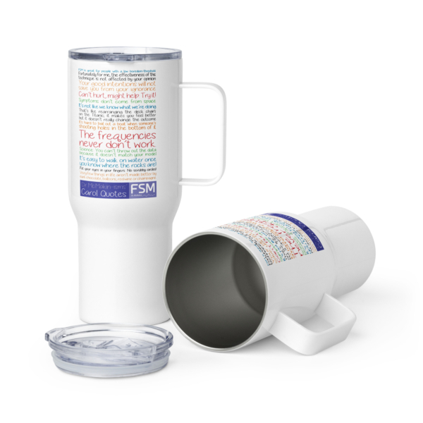 Carol-isms Travel Mug [shipped by printful]