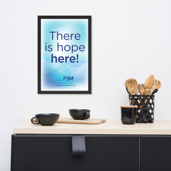 There Is Hope Here Framed Poster