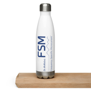 FSM Stainless steel water bottle