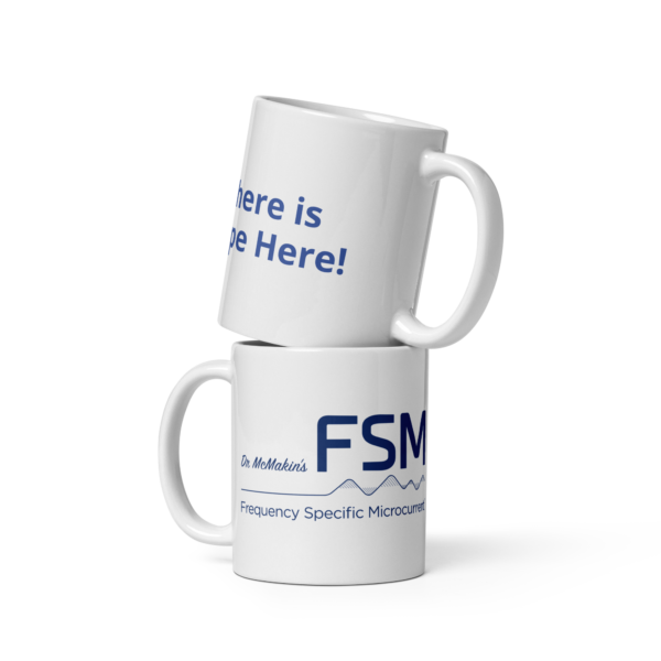 There Is Hope Here - White glossy mug - Image 3