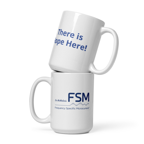 There Is Hope Here - White glossy mug - Image 2
