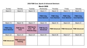 Frequency Specific Microcurrent Advanced 2026 Event Calendar